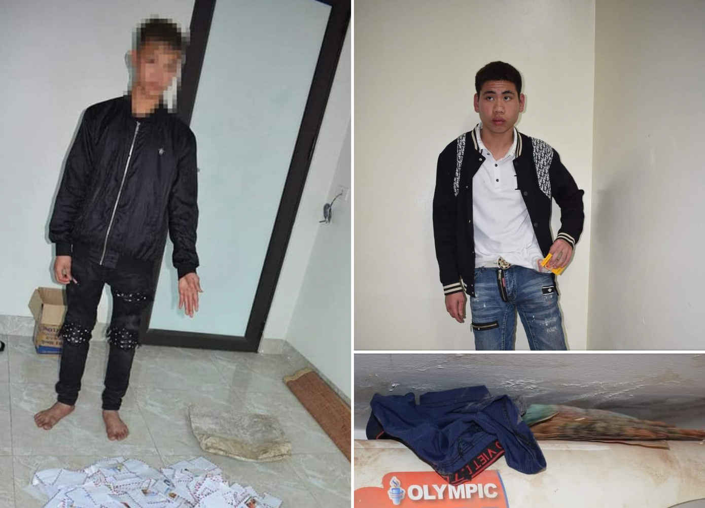 Hai đối tượng trộm cắp bị bắt giữ.