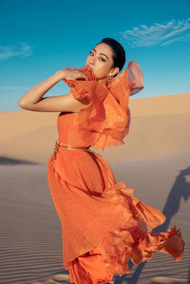 Nhan sắc và thần thái kiêu sa của Miss World Vietnam 2019 khiến fans trầm trồ.