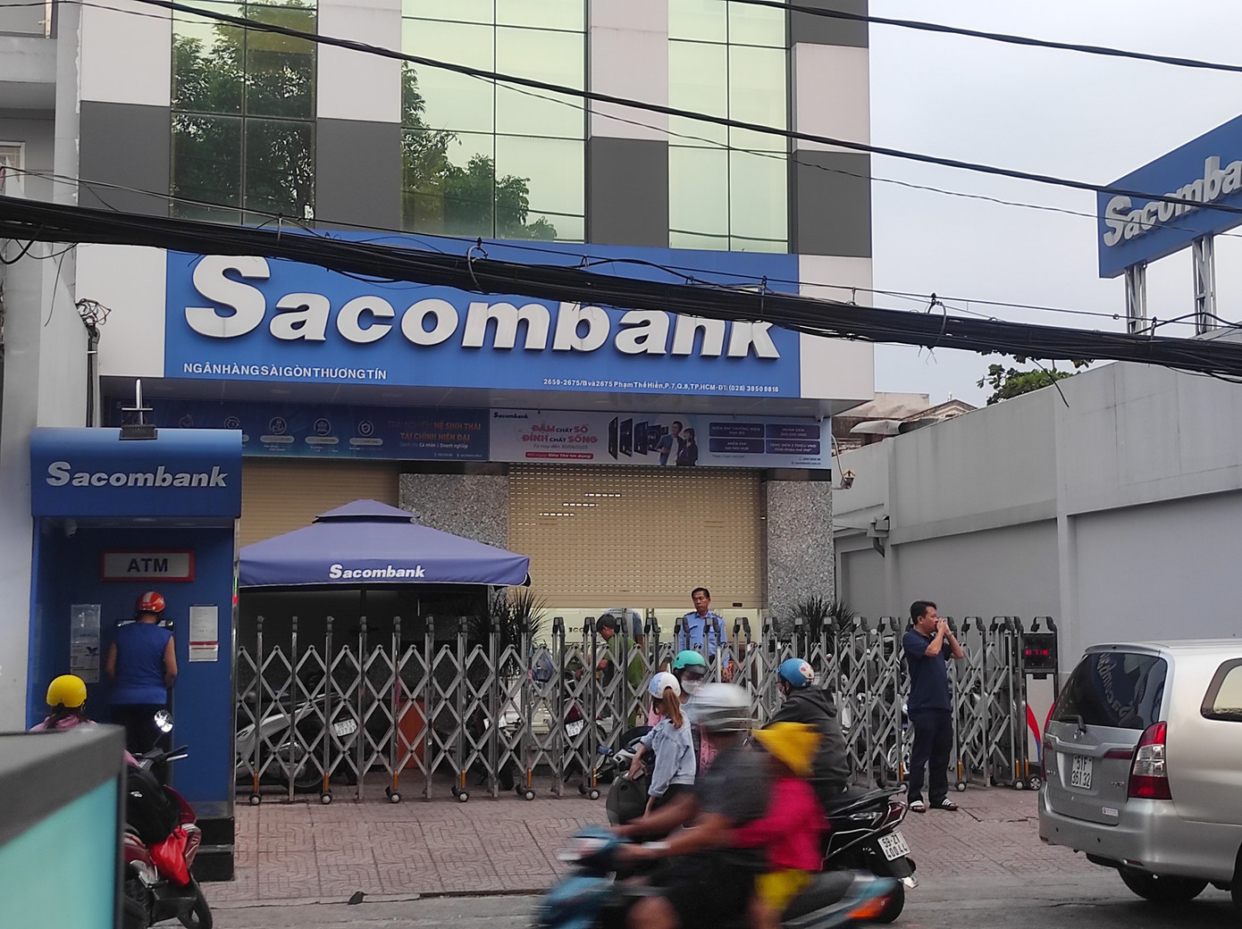 Ngân hàng nơi xảy ra vụ việc.