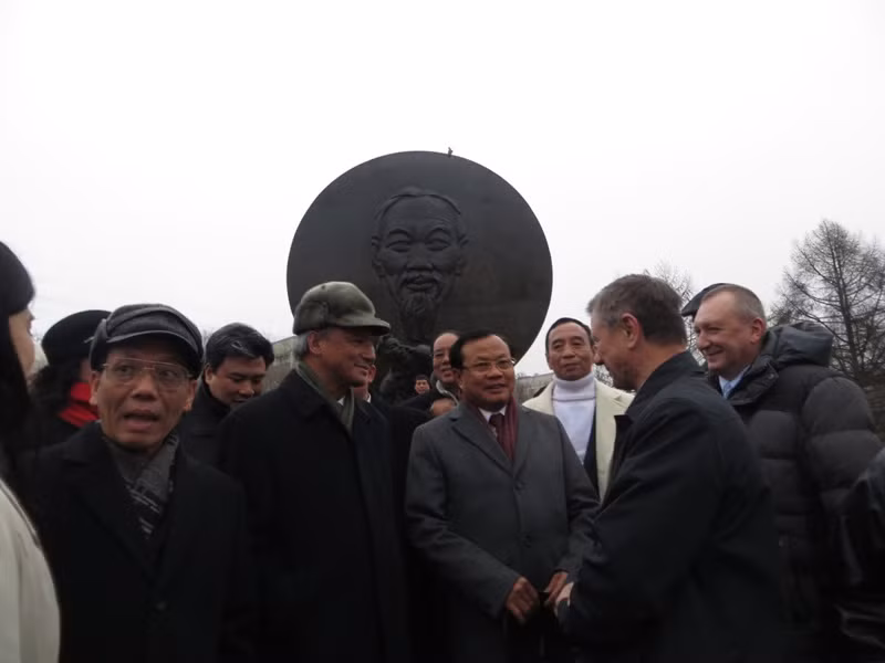 Niềm vui hoàn thành một nghi thức trọng thể