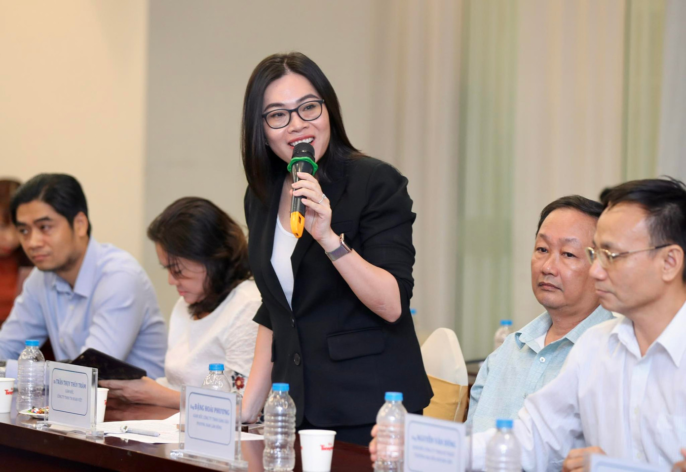 Bà Trần Thuy Thuỳ Trâm - Giám đốc Công ty TNHH TM Đoan Việt.