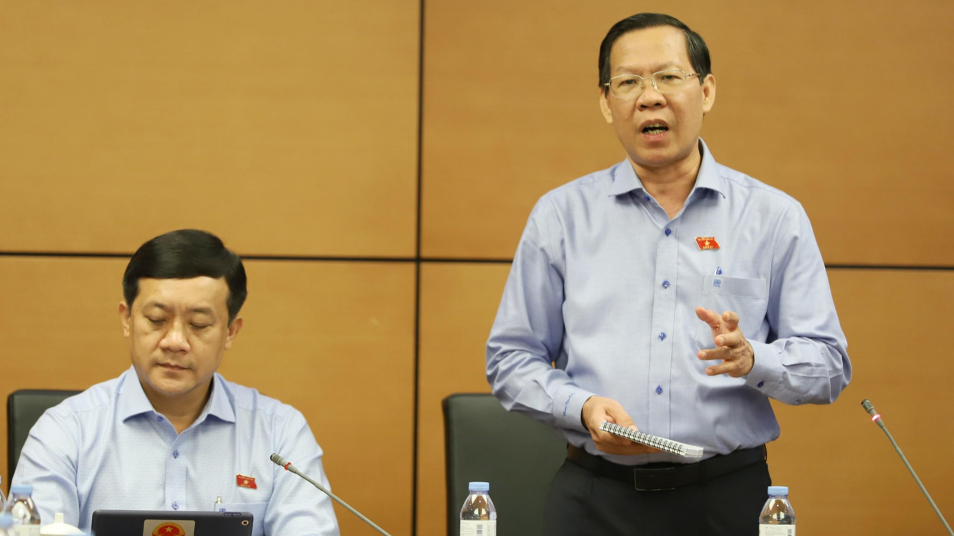 Chủ tịch UBND TP HCM Phan Văn Mãi. (Ảnh: Như Ý) Chủ tịch UBND TP HCM Phan Văn Mãi. (Ảnh: Như Ý)