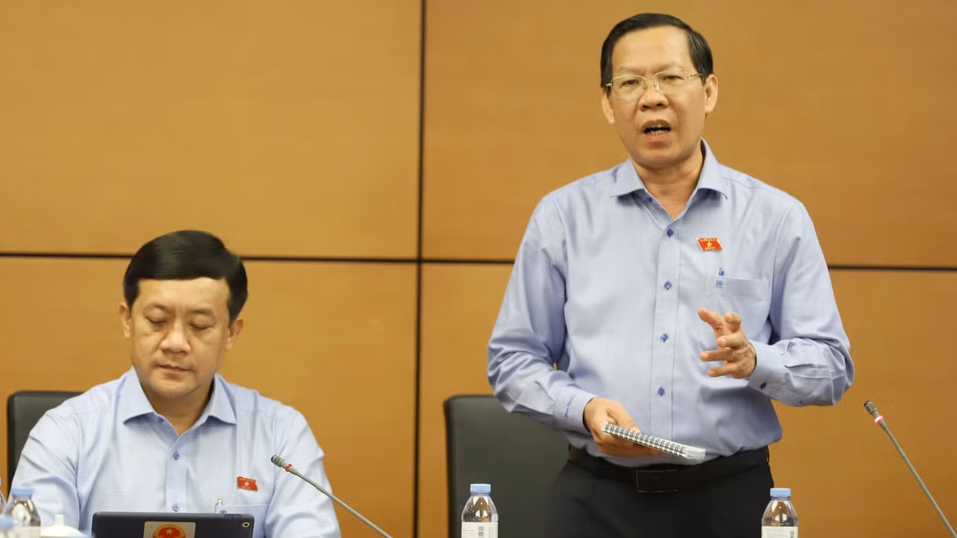 Chủ tịch UBND TP HCM Phan Văn Mãi. (Ảnh: Như Ý)