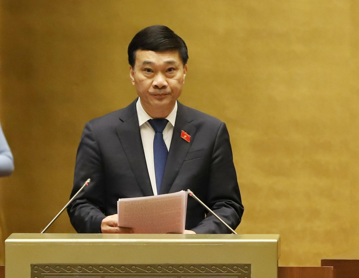 Chủ nhiệm Uỷ ban Kinh tế Vũ Hồng Thanh. Ảnh Như Ý