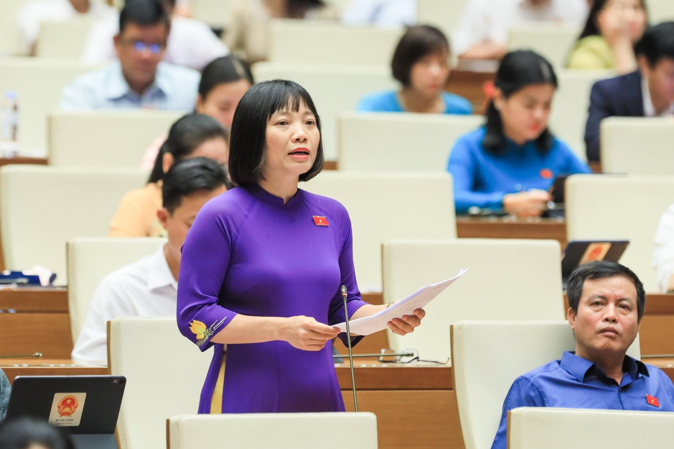 Đại biểu Nguyễn Thị Việt Nga (Hải Dương) Đại biểu Nguyễn Thị Việt Nga (Hải Dương)