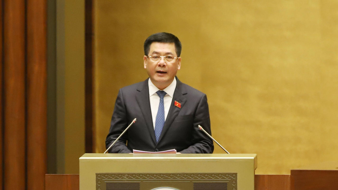 Bộ trưởng Công Thương Nguyễn Hồng Diên. Ảnh Như Ý