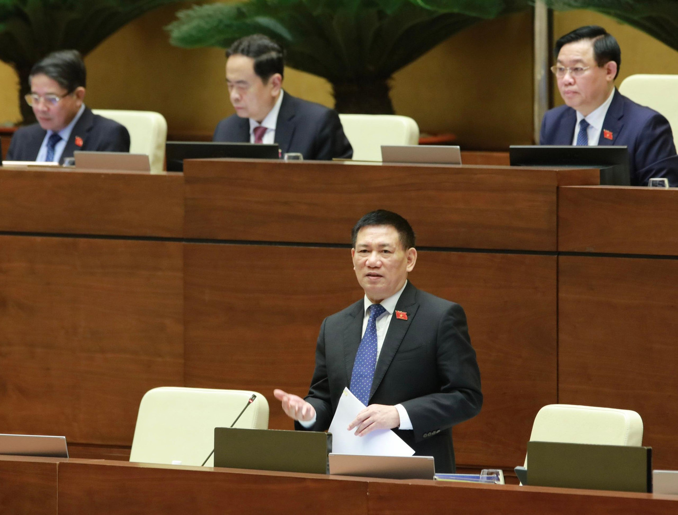 Bộ trưởng Tài chính Hồ Đức Phớc (Ảnh: Như Ý) Bộ trưởng Tài chính Hồ Đức Phớc (Ảnh: Như Ý)