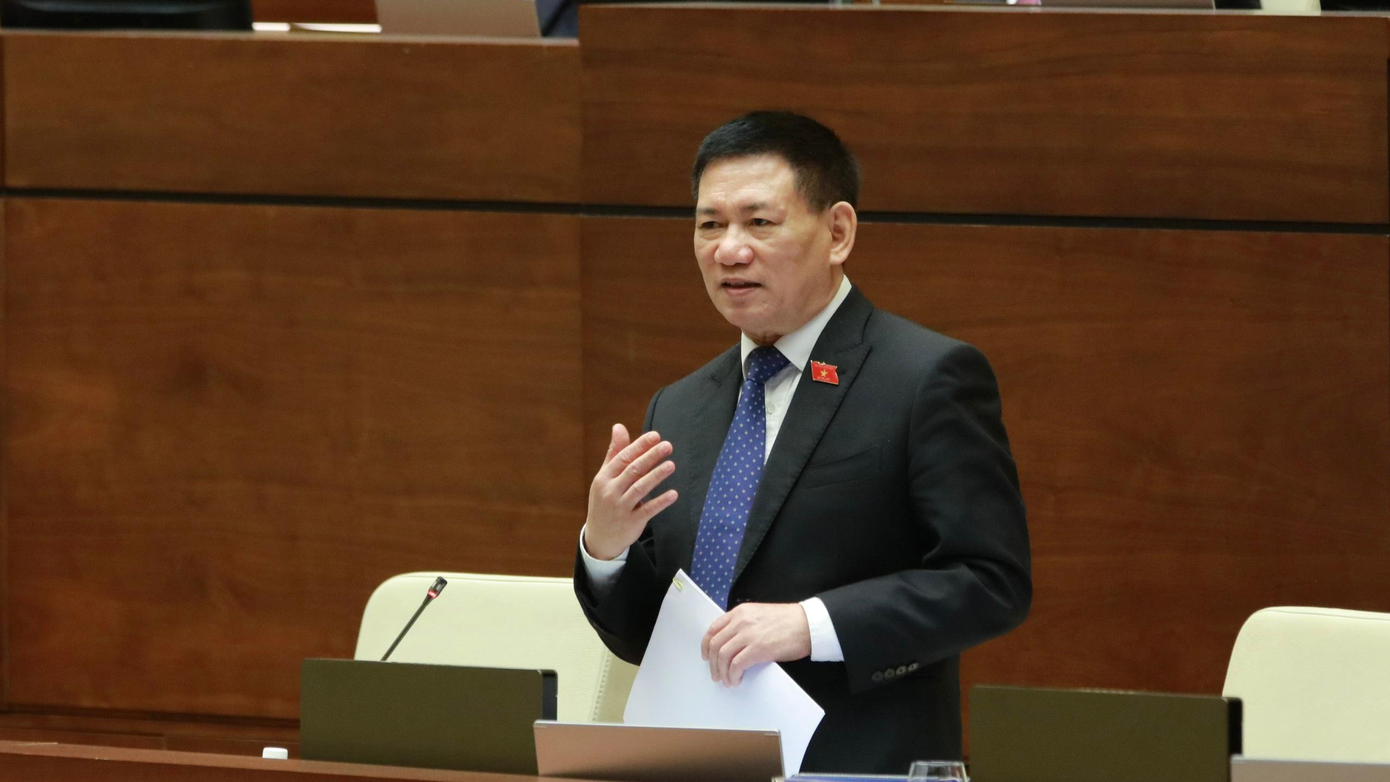 Bộ trưởng Tài chính Hồ Đức Phớc. Ảnh Như Ý