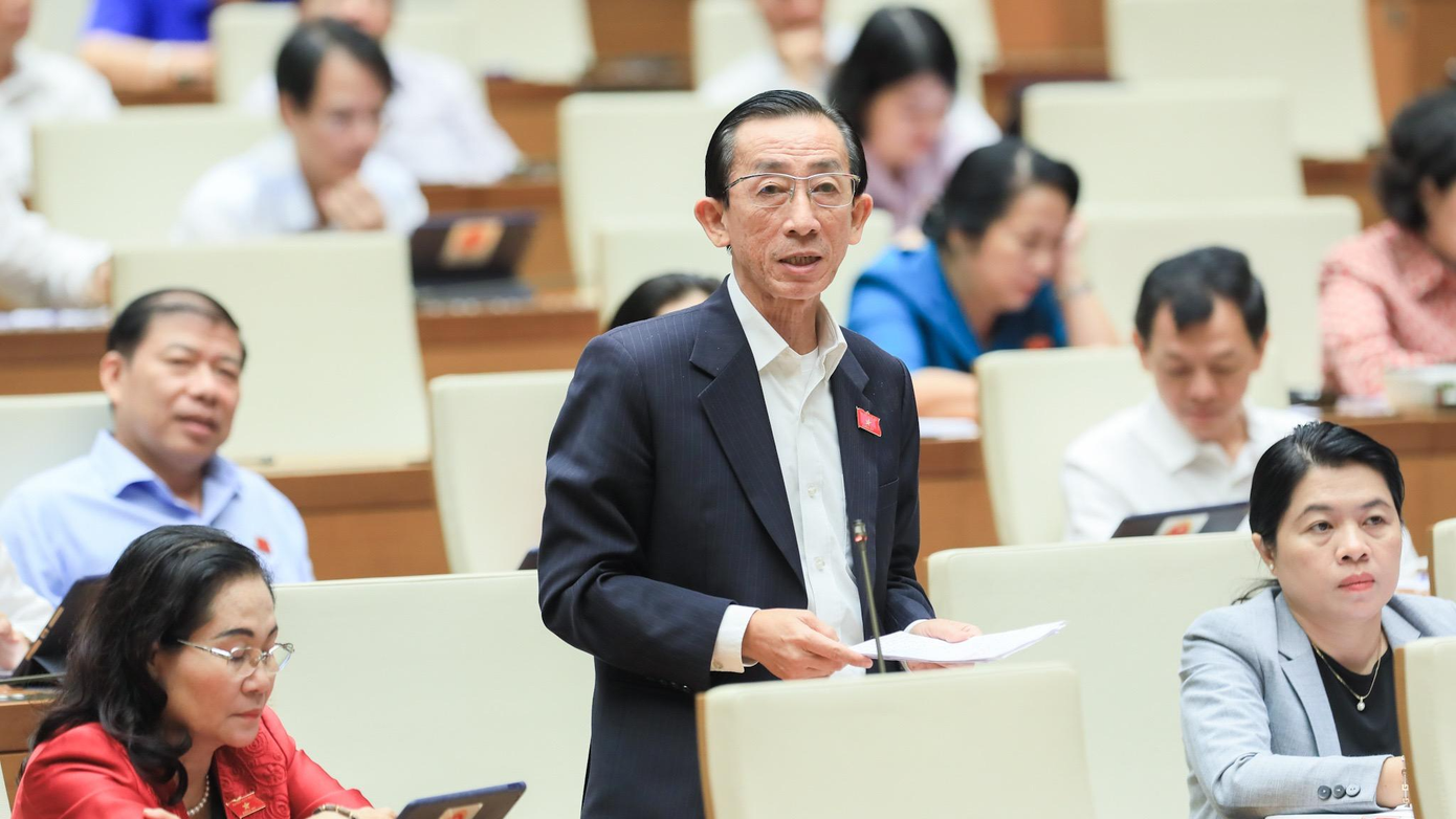 ĐBQH Trần Hoàng Ngân (TP HCM). Ảnh Như Ý ĐBQH Trần Hoàng Ngân (TP HCM). Ảnh Như Ý