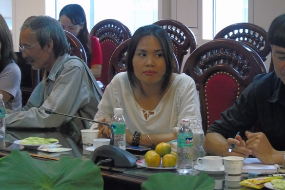 Đưa hình tượng người chiến sĩ công an lên tranh vẽ ảnh 2