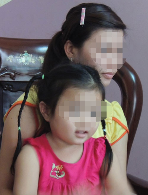 Mấy ngày qua, bé N. vẫn chưa hết hoảng loạn