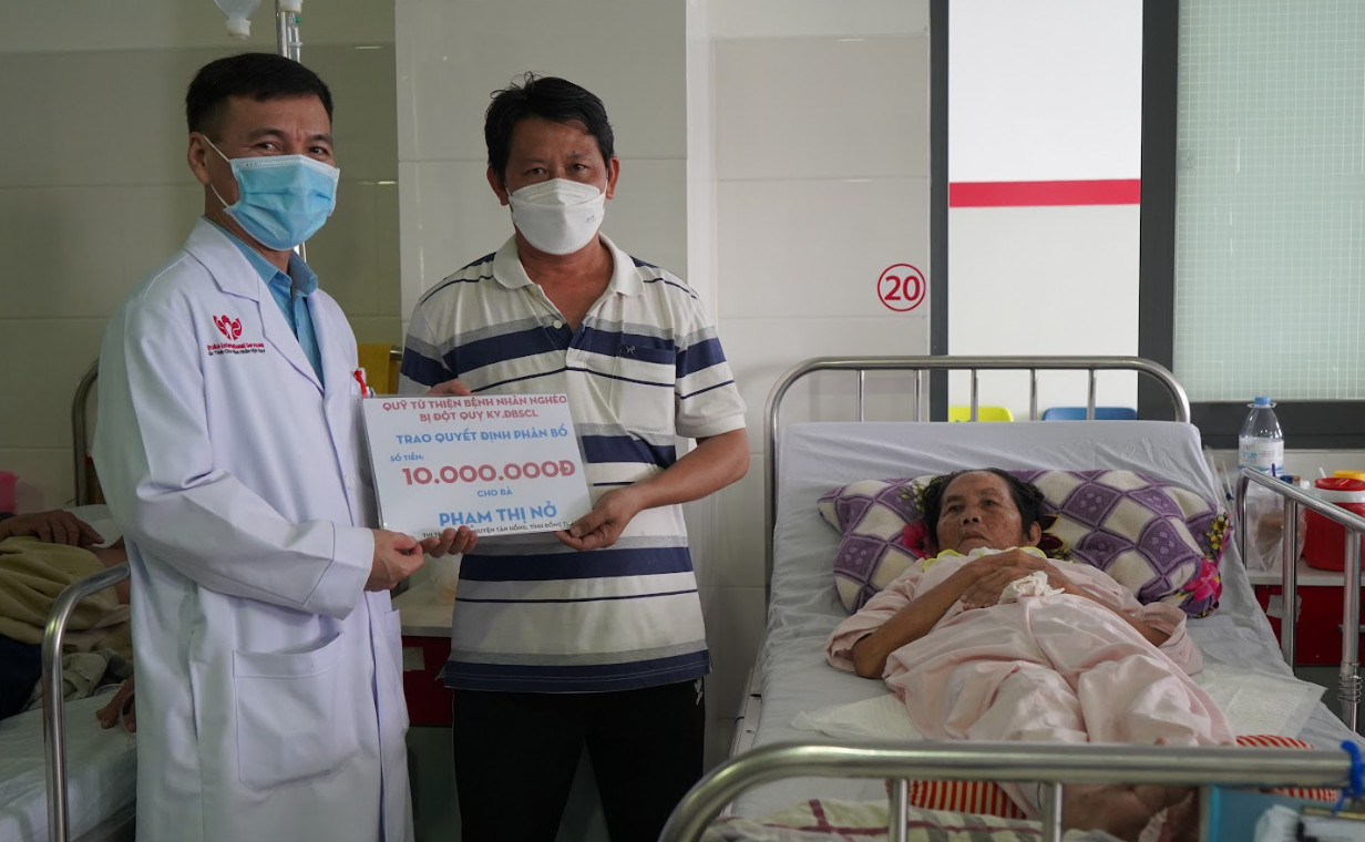 Nhiều bệnh nhân đã vượt qua “cửa tử” nhờ được quỹ từ thiện hỗ trợ