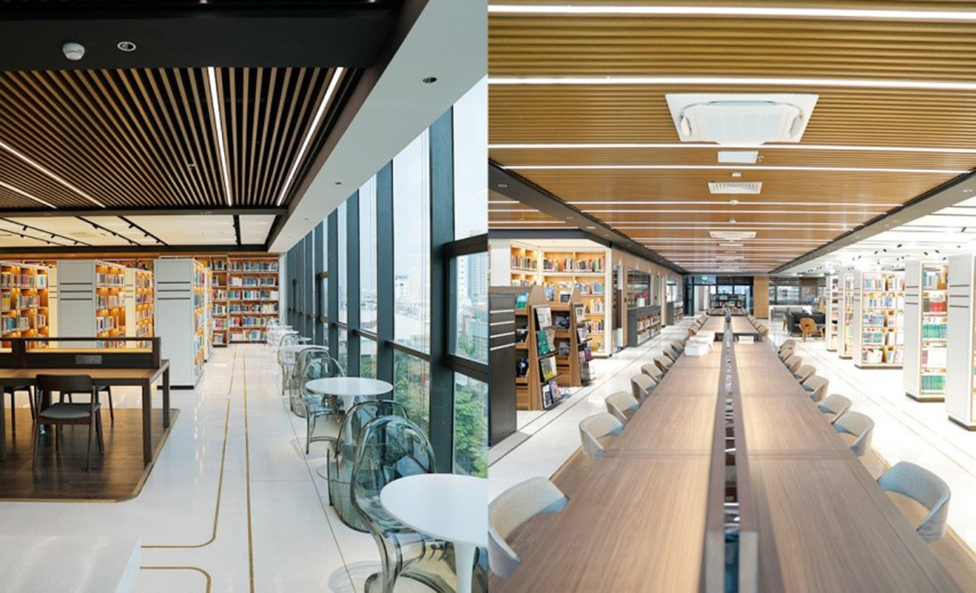 Mỗi không gian đều mang đến cảm giác thoải mái dù là khi học tập hay thư giãn