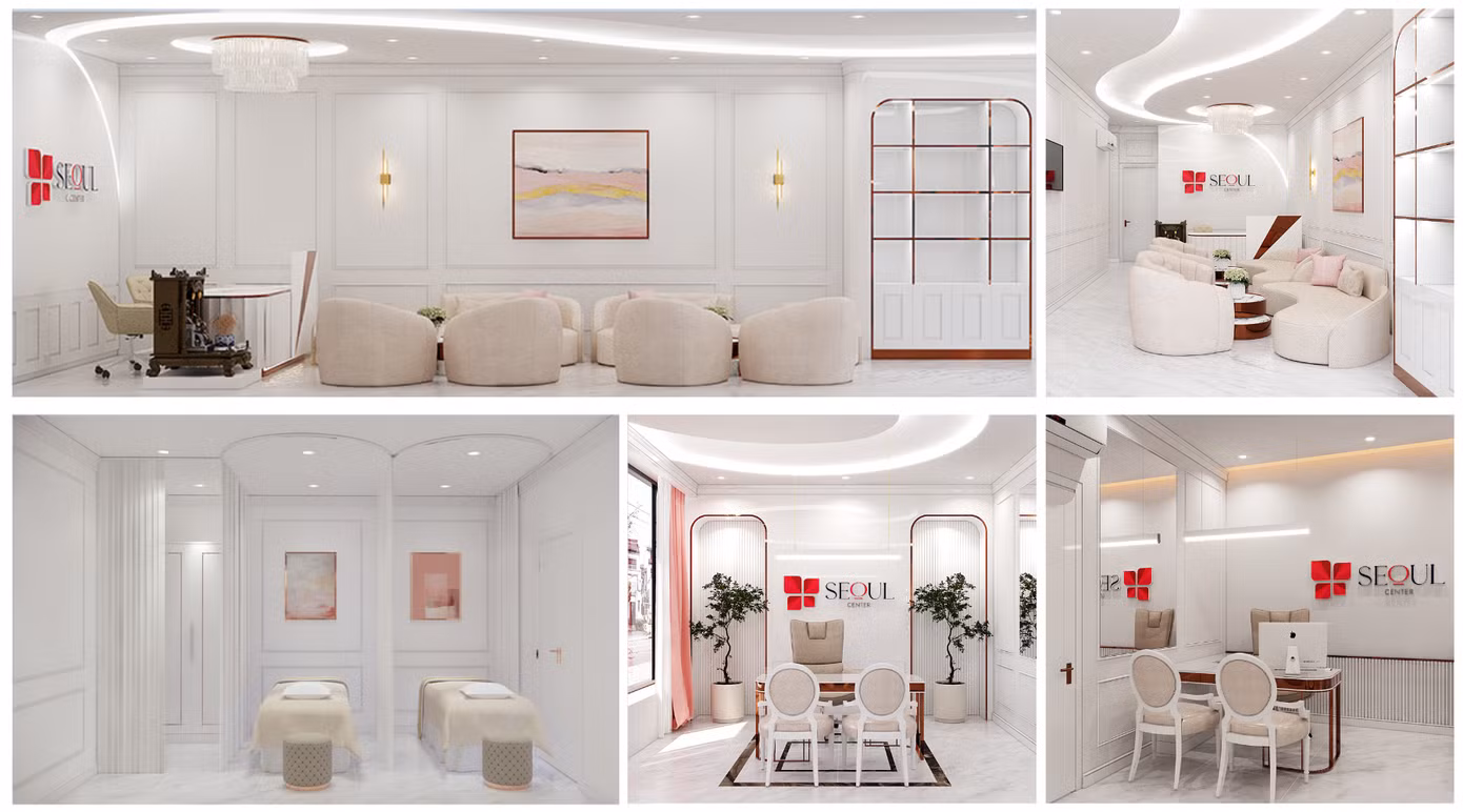 Không gian sang trọng, đẳng cấp tại Thẩm mỹ viện Seoul Center chi nhánh Thanh Hóa