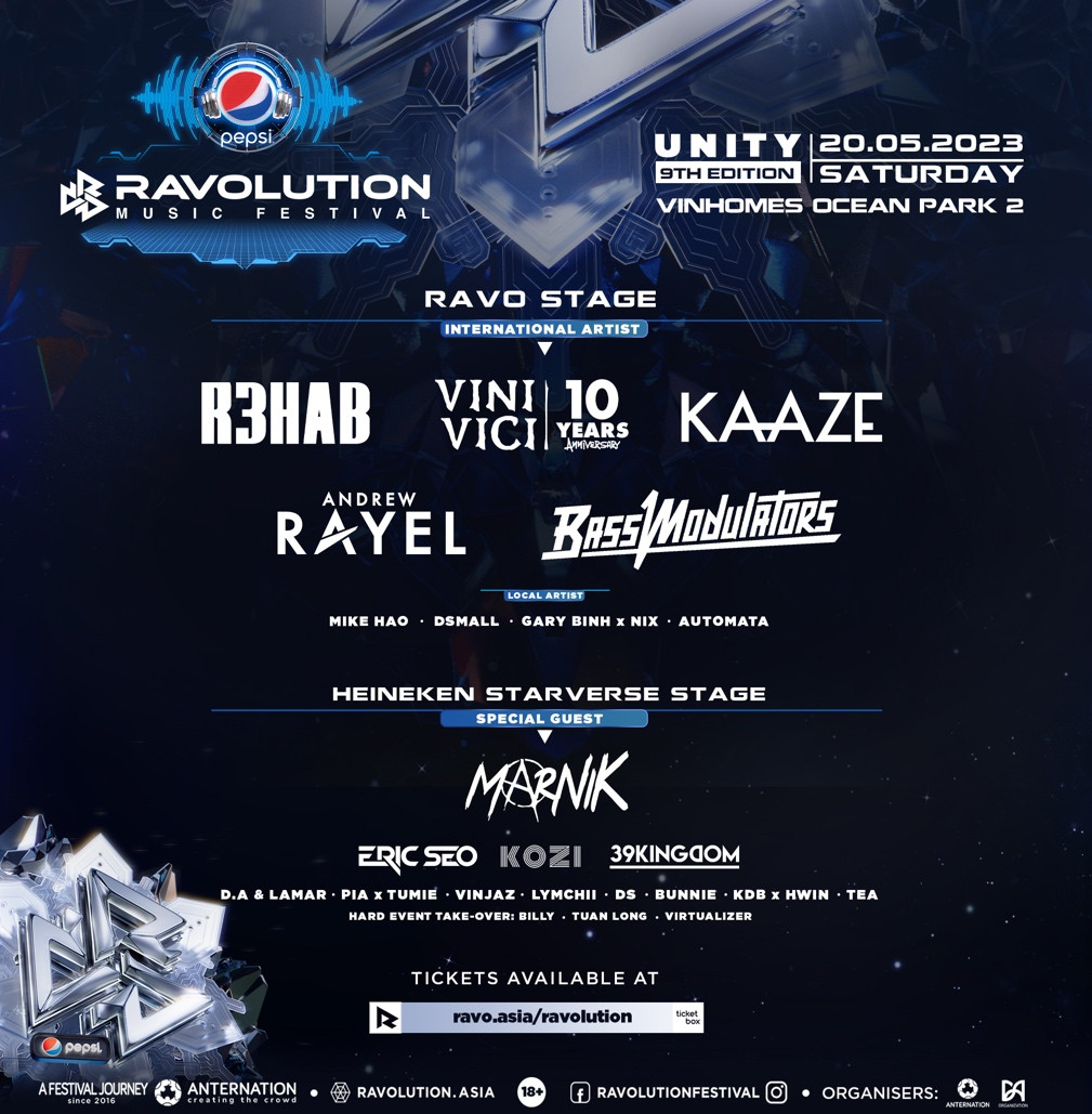 Dàn Nghệ sĩ quốc tế trong và ngoài nước tham dự sự kiện