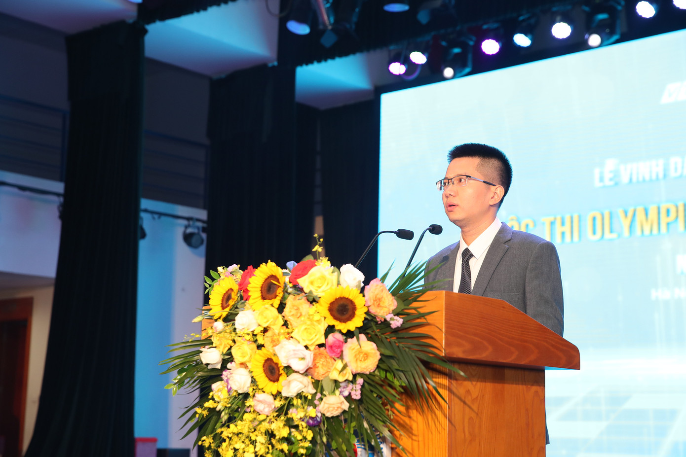 Ông Lê Việt Hòa - Giám đốc VTC Online phát biểu khai mạc buổi lễ