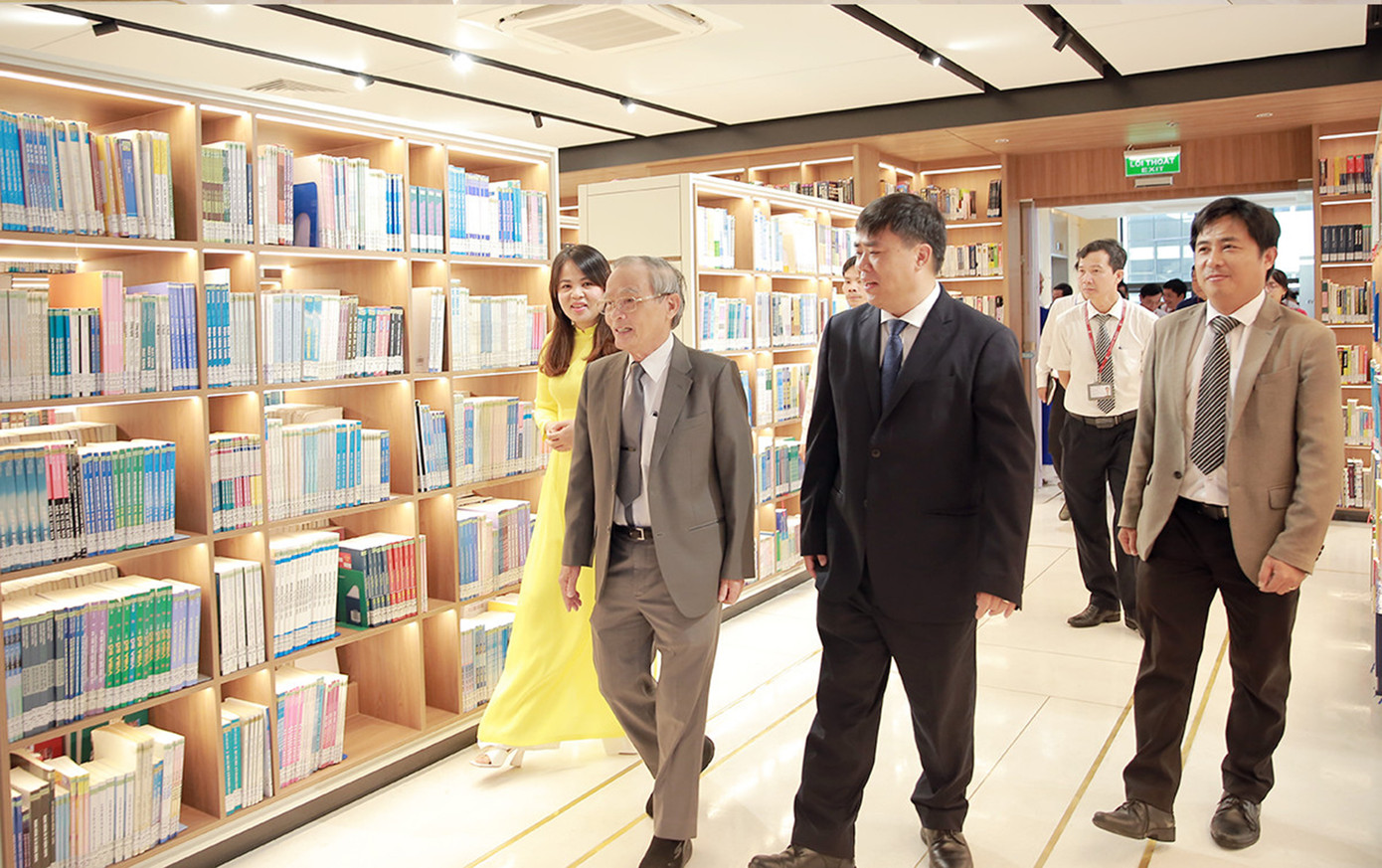 ĐH Duy Tân khai trương thư viện cơ sở số 3 Quang Trung, Đà Nẵng