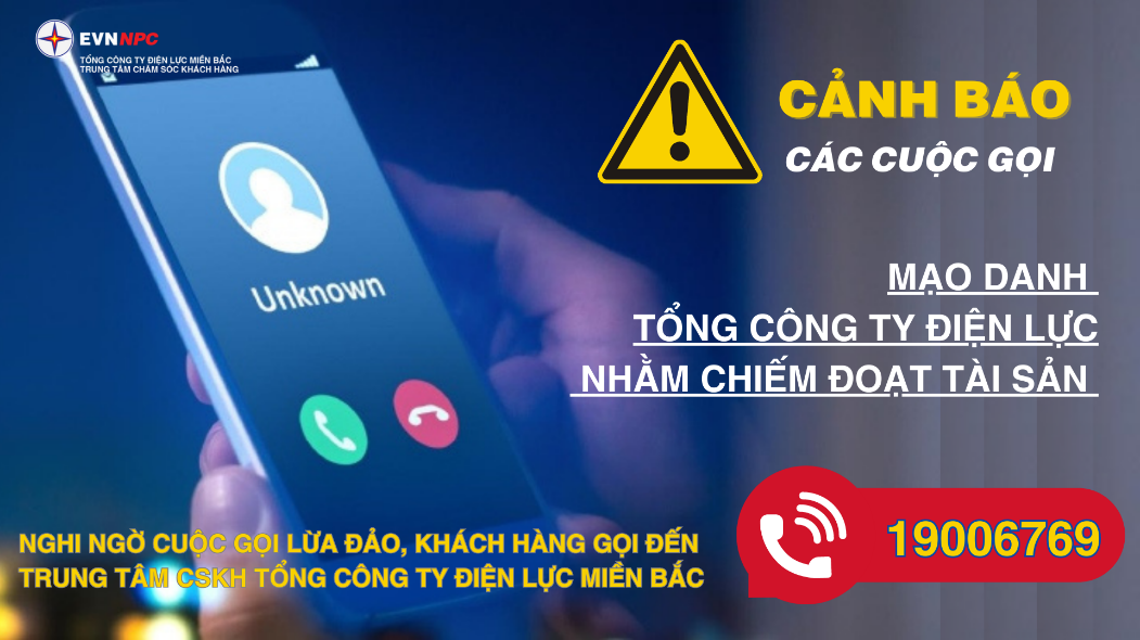 Tổng công ty Điện lực miền Bắc cho biết, khi nhận được các thông báo về cắt điện, khách hàng cần gọi điện đến tổng đài chăm sóc khách hàng để kiểm tra