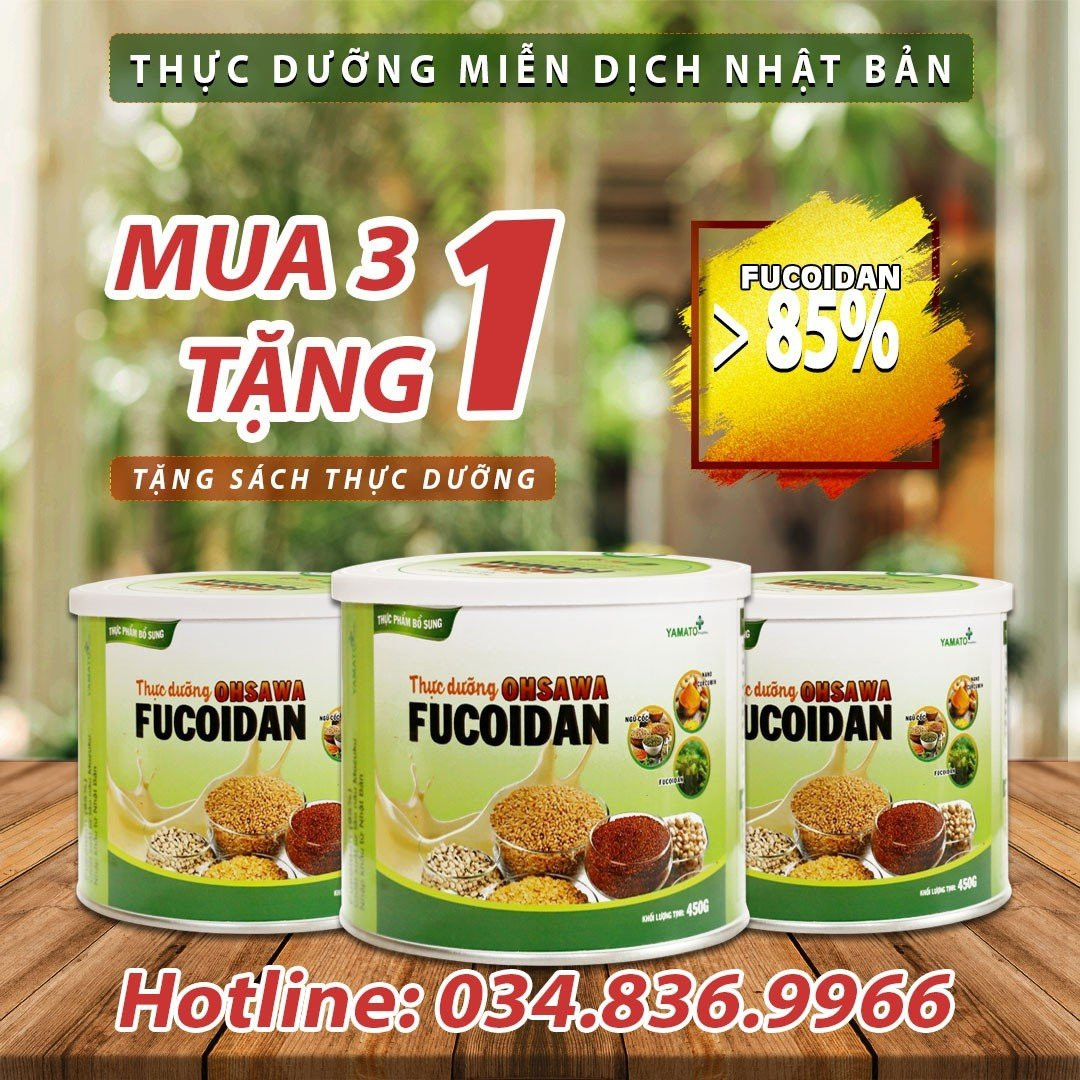 Thực dưỡng Ohsawa Fucoidan giúp cung cấp đầy đủ các dưỡng chất cần thiết cho cơ thể.