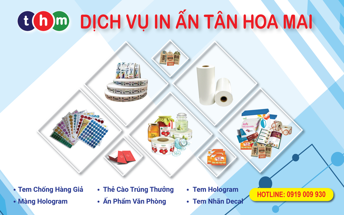 Dịch vụ in ấn nào là thế mạnh của Tân Hoa Mai? Dịch vụ in ấn nào là thế mạnh của Tân Hoa Mai?