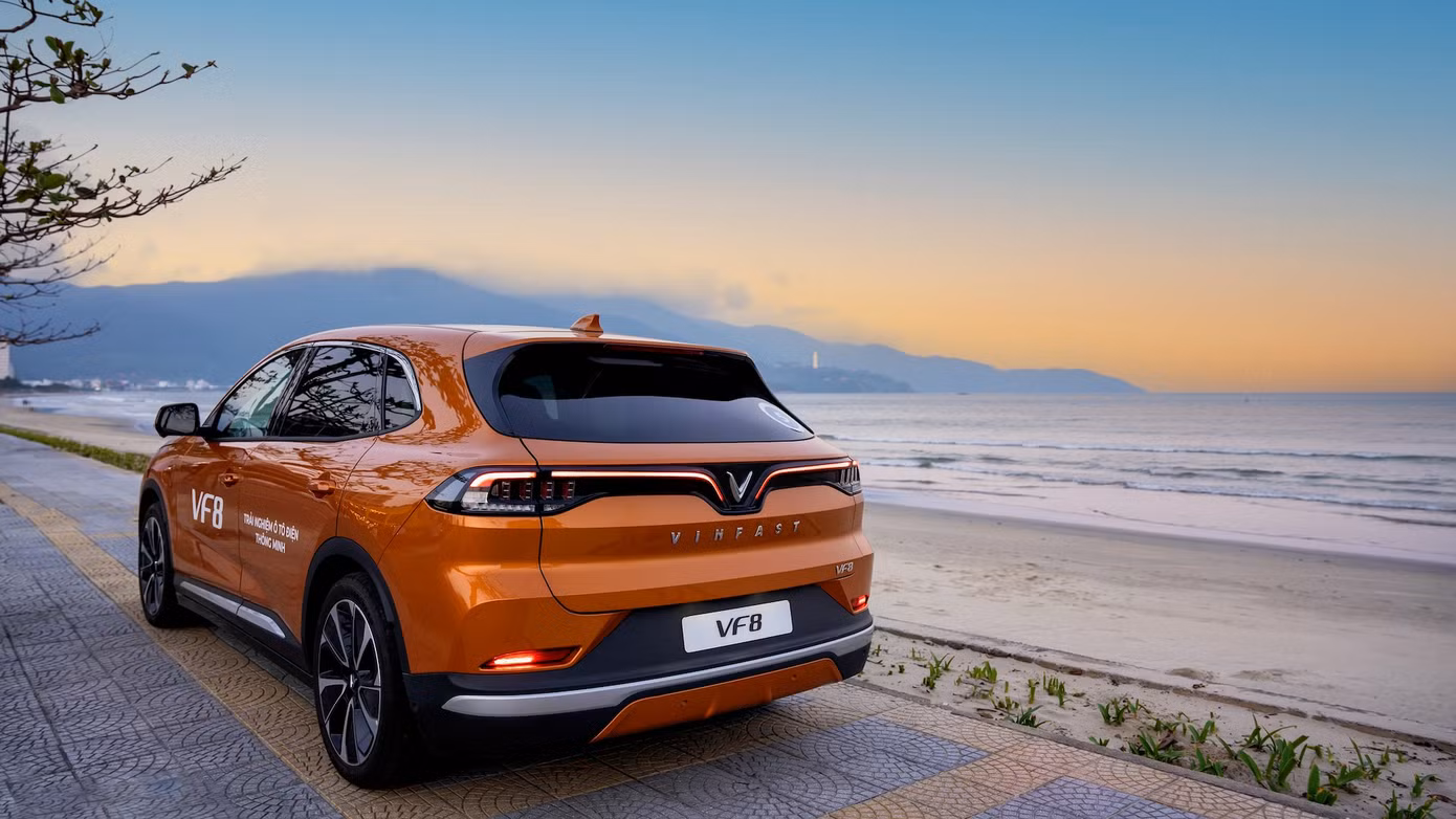Hơn 2.800 xe VF 8 đã được xuất khẩu sang Mỹ và Canada.