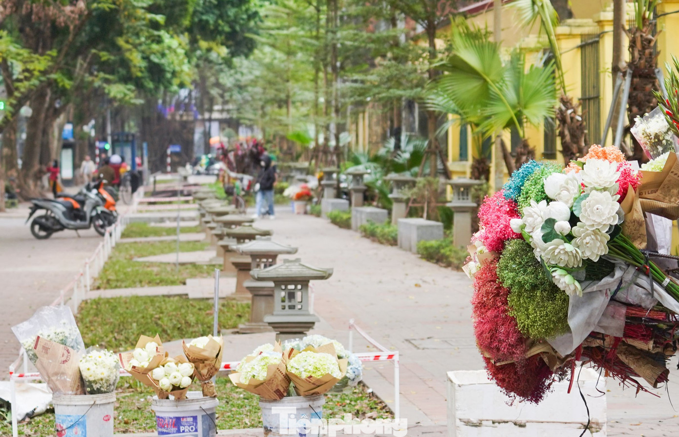 Phố Phan Đình Phùng vắng bóng các 'nàng thơ'.