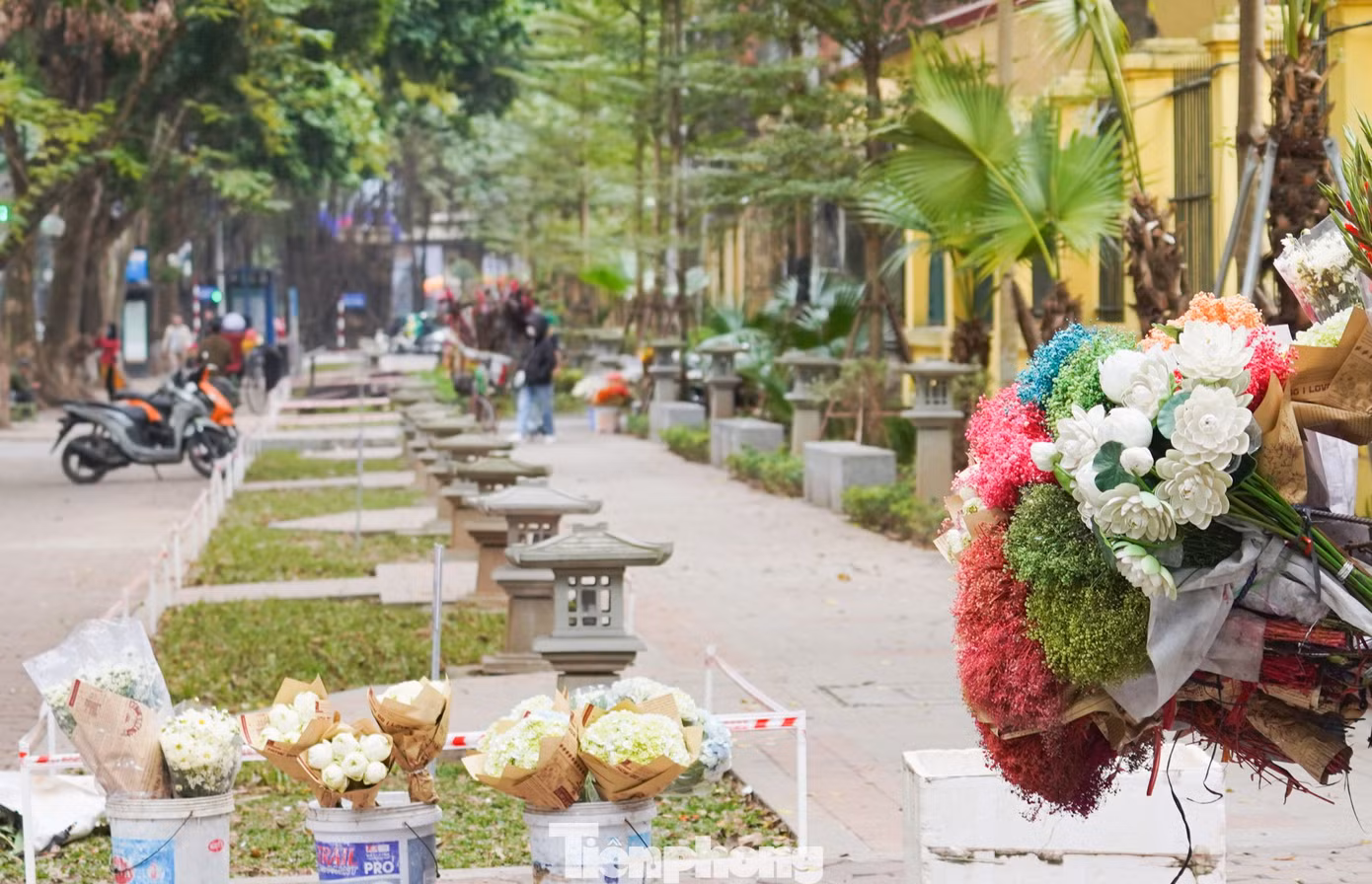 Phố Phan Đình Phùng vắng bóng các 'nàng thơ'.