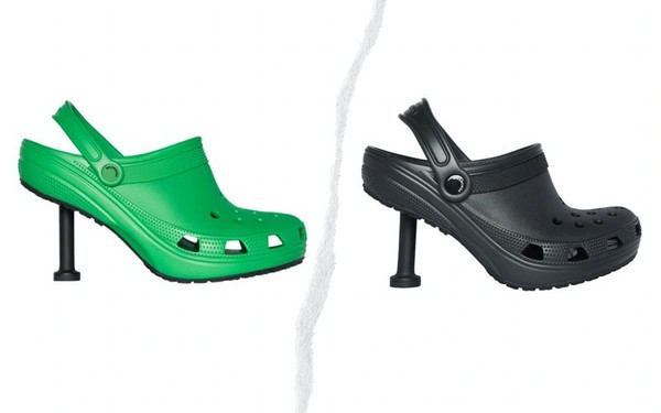 Crocs kết hợp với Balenciaga. Crocs kết hợp với Balenciaga.
