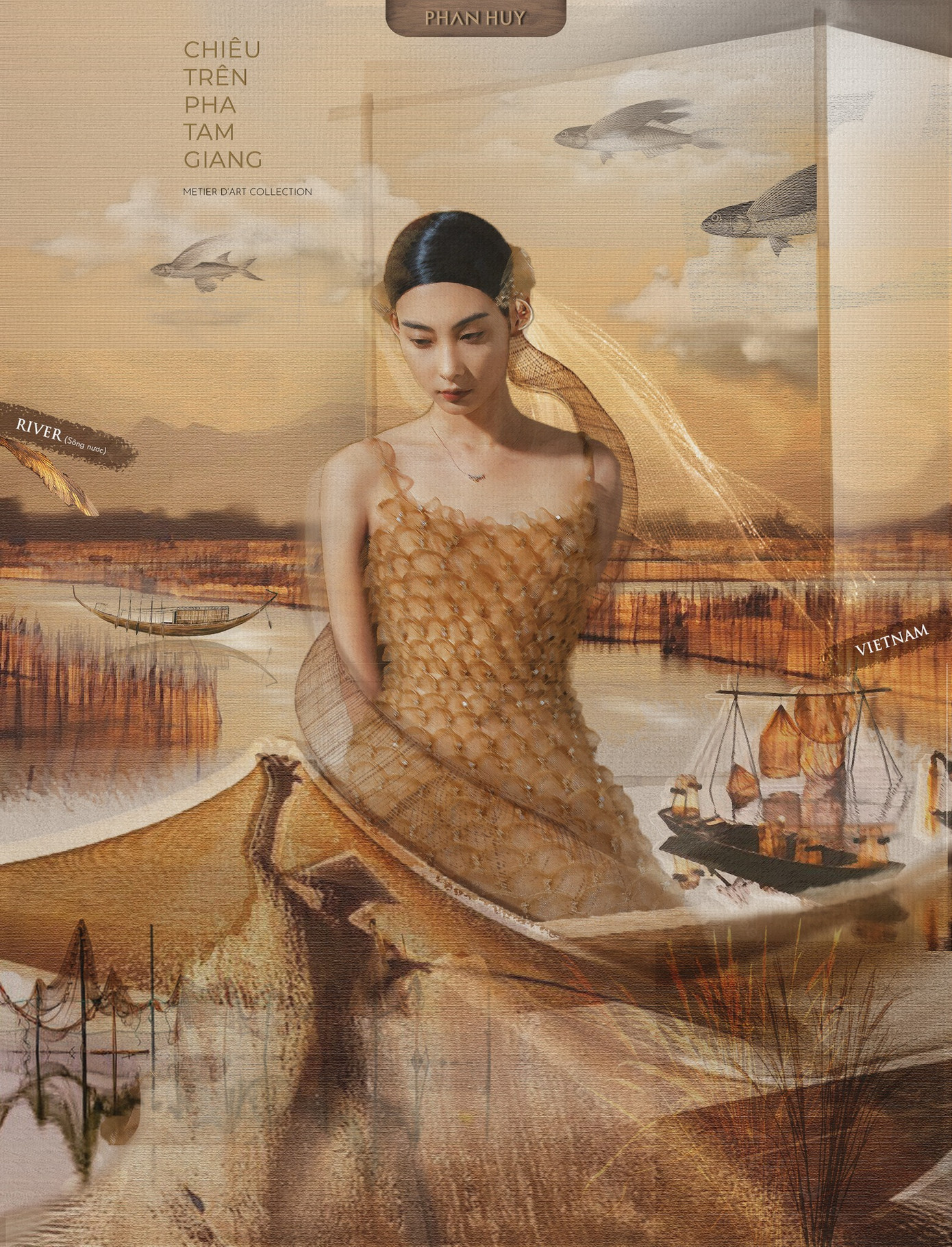 Thiết kế gây tranh cãi của NTK Phan Huy.