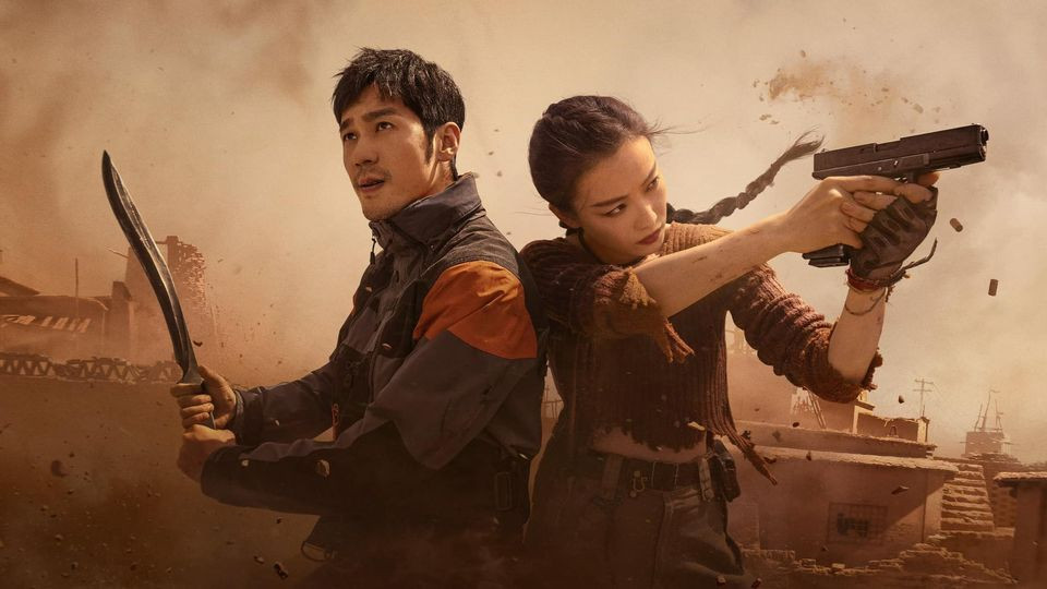 Nghê Ni sánh đôi cùng Bạch Vũ trong phim mới.