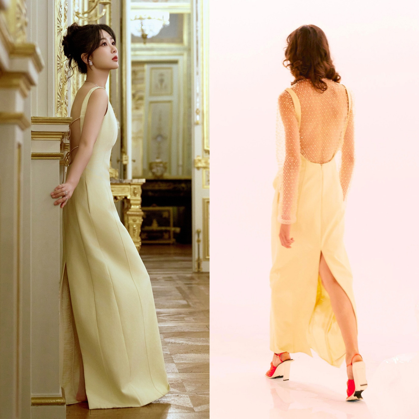 Dương Tử trong váy Haute Couture Thu Đông 2022 của thương hiệu Maison Rabih Kayrouz. Dương Tử trong váy Haute Couture Thu Đông 2022 của thương hiệu Maison Rabih Kayrouz.