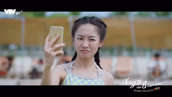Tạo hình nhân vật trẻ trung cùng nét diễn tự nhiên của nữ diễn viên được đánh giá cao.