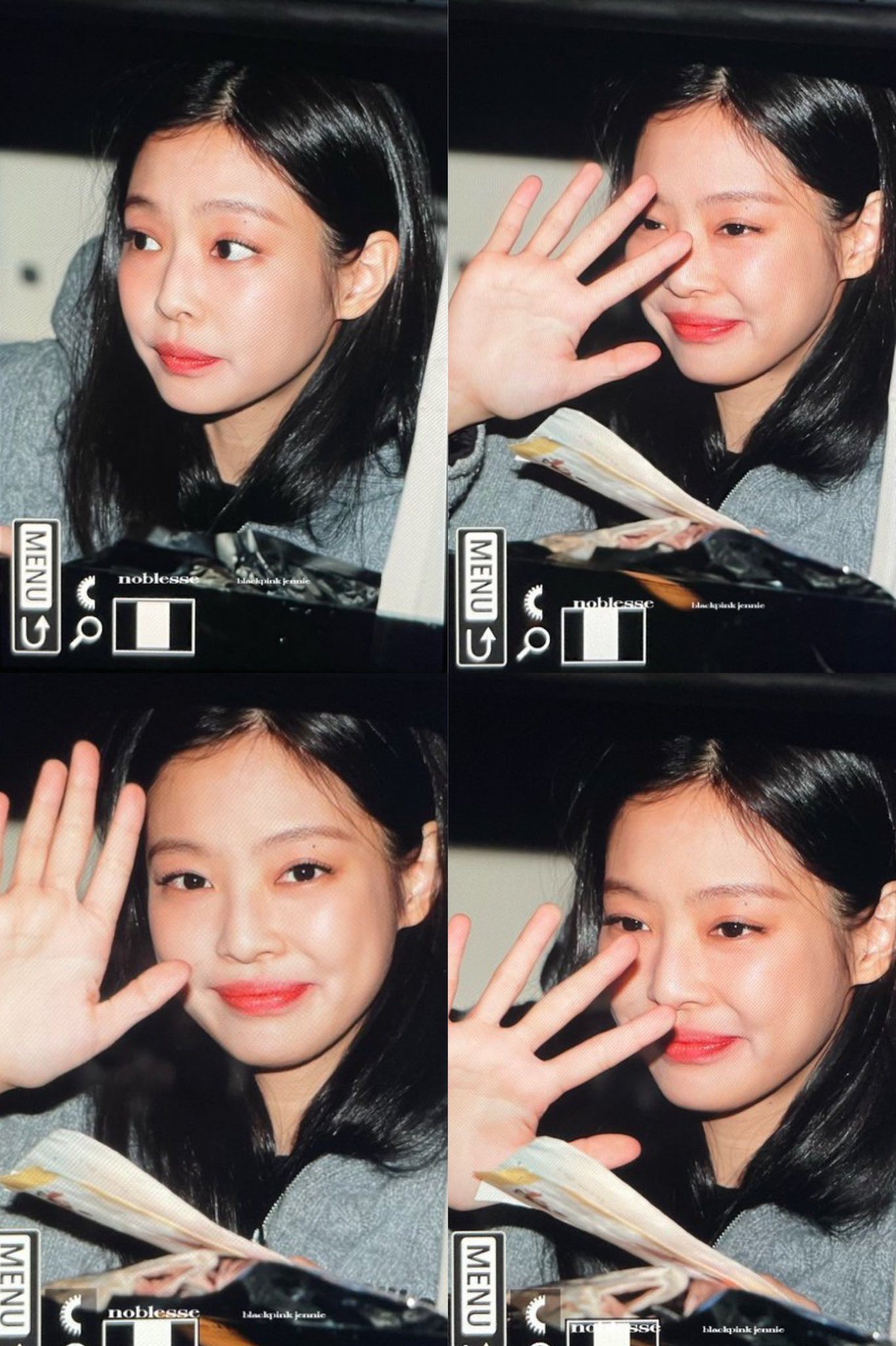 Jennie BLACKPINK tích cực giao lưu với người hâm mộ tại sự kiện.