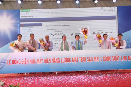 Lễ đóng điện Nhà máy điện mặt trời lớn nhất Việt Nam ảnh 2