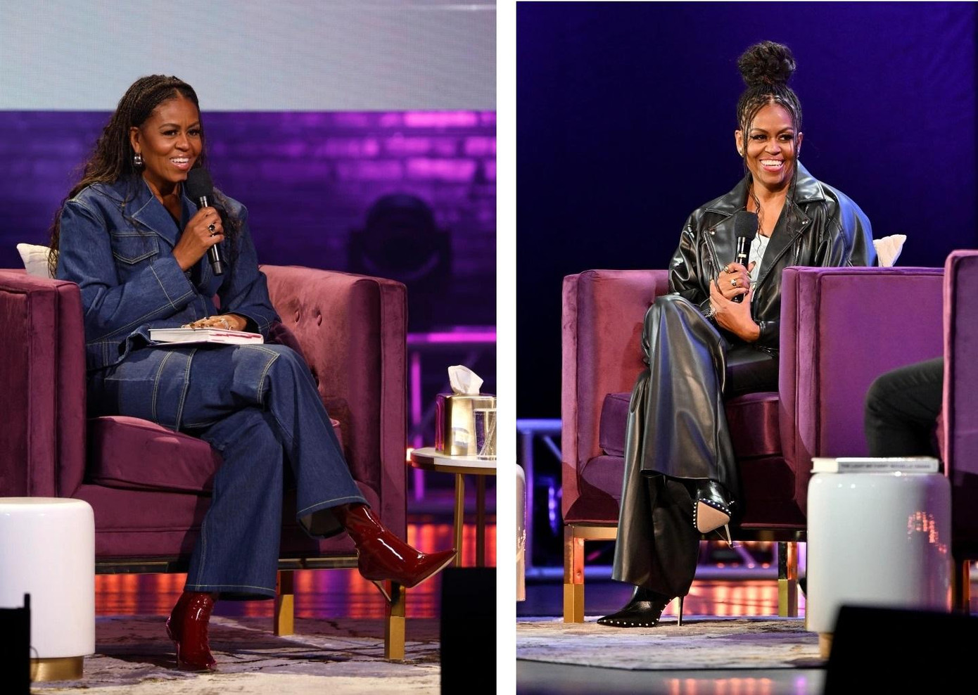 Bà Michelle Obama thay đổi rõ ràng phong cách thời trang kể từ sau khi rời Nhà Trắng. Ảnh: IG.