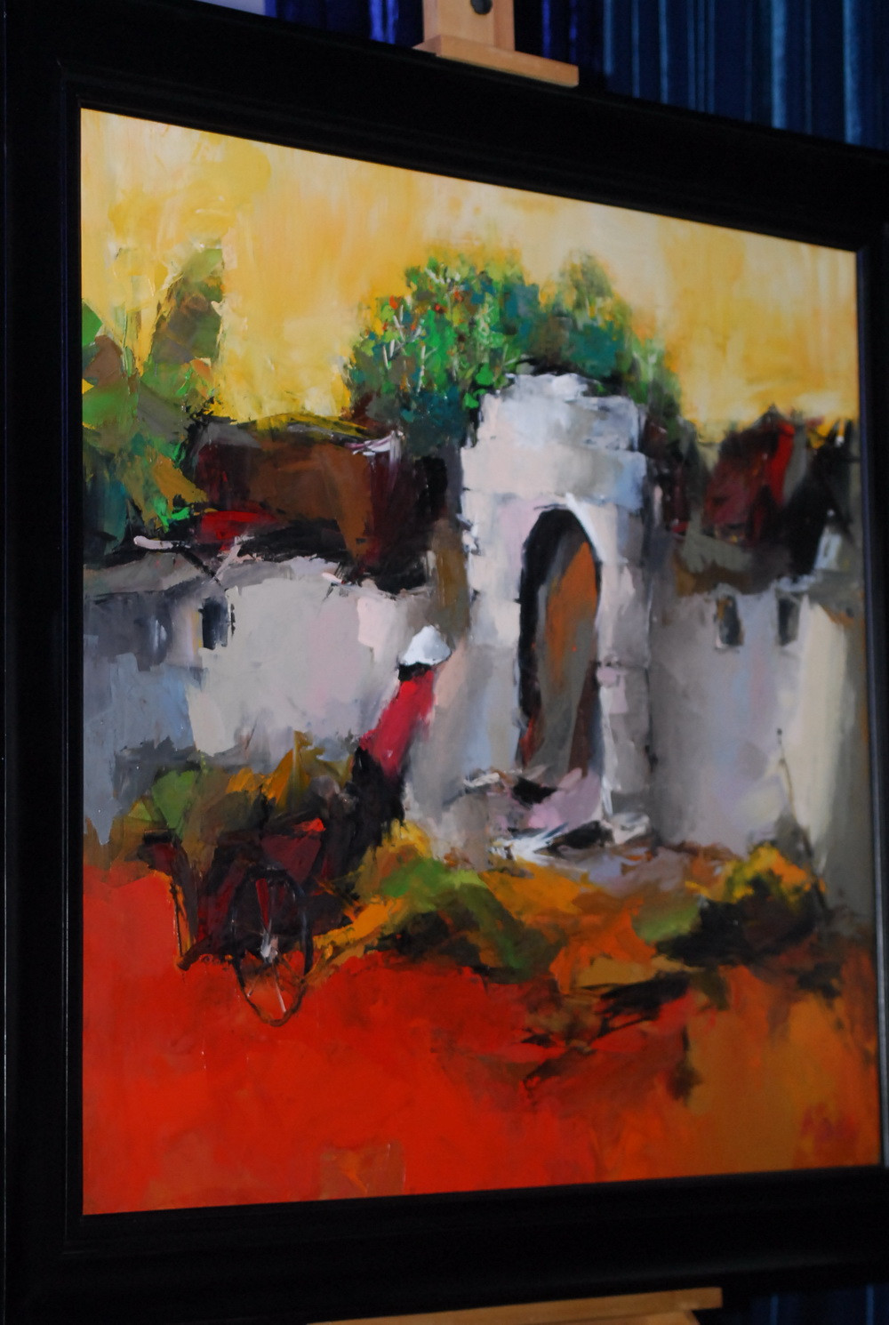 Bức tranh đấu giá được trả 40 triệu trong đêm gây quỹ chương trình “Đồng hành cùng các chú lính chì”