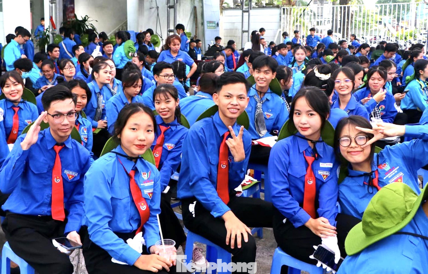 Đoàn viên thanh niên tham gia tại chương trình