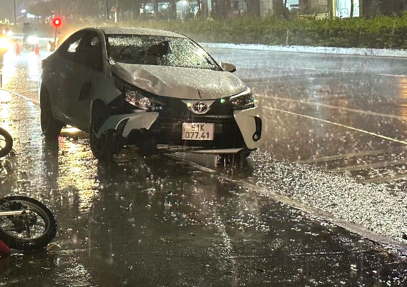 Hiện trường vụ tai nạn Hiện trường vụ tai nạn