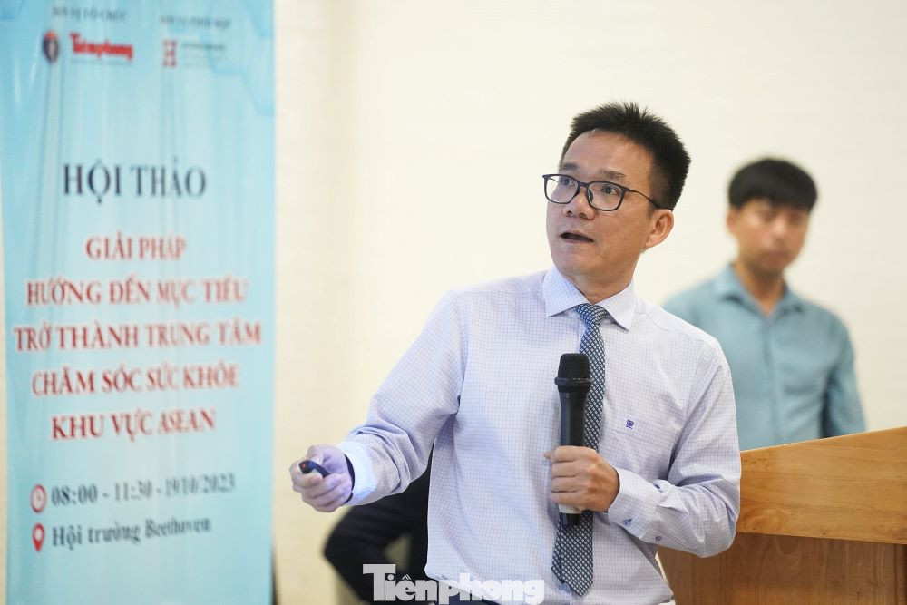 PGS.TS.BS. Lê Minh Khôi, Trưởng phòng Khoa học và Đào tạo Bệnh viện Đại học Y Dược TPHCM, Đại học Y Dược TPHCM tham luận PGS.TS.BS. Lê Minh Khôi, Trưởng phòng Khoa học và Đào tạo Bệnh viện Đại học Y Dược TPHCM, Đại học Y Dược TPHCM tham luận