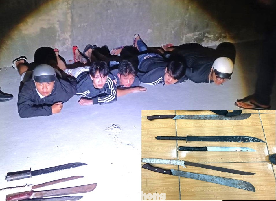 Nhóm đối tượng cùng tang vật Nhóm đối tượng cùng tang vật