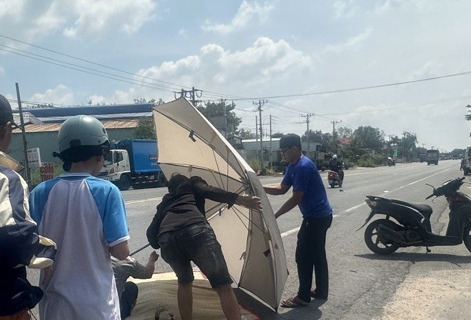 Hiện trường vụ tai nạn