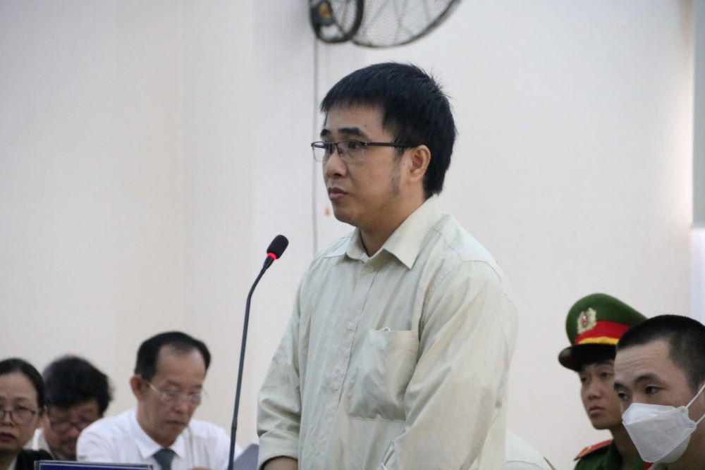 Bị cáo Nguyễn Kiên Cường khai tại tòa