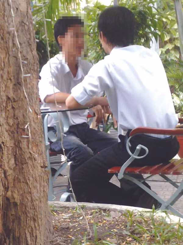 Người có nick hoangthuytien đang ngã giá với PV. Ảnh: Q. Phương