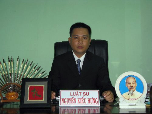 Luật sư Nguyễn Kiều Hưng. Luật sư Nguyễn Kiều Hưng