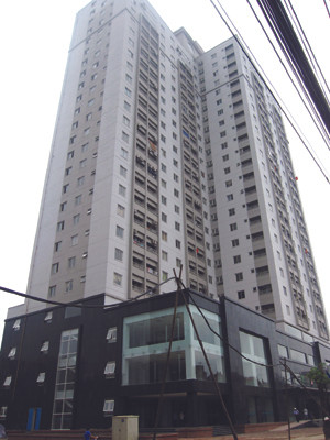 Nhà thu nhập thấp CT1 Ngô Thì Nhậm Ảnh: Nguyễn Tú