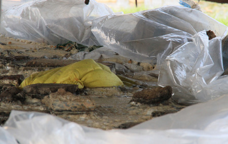 Mé trọng được lót bằng nilon