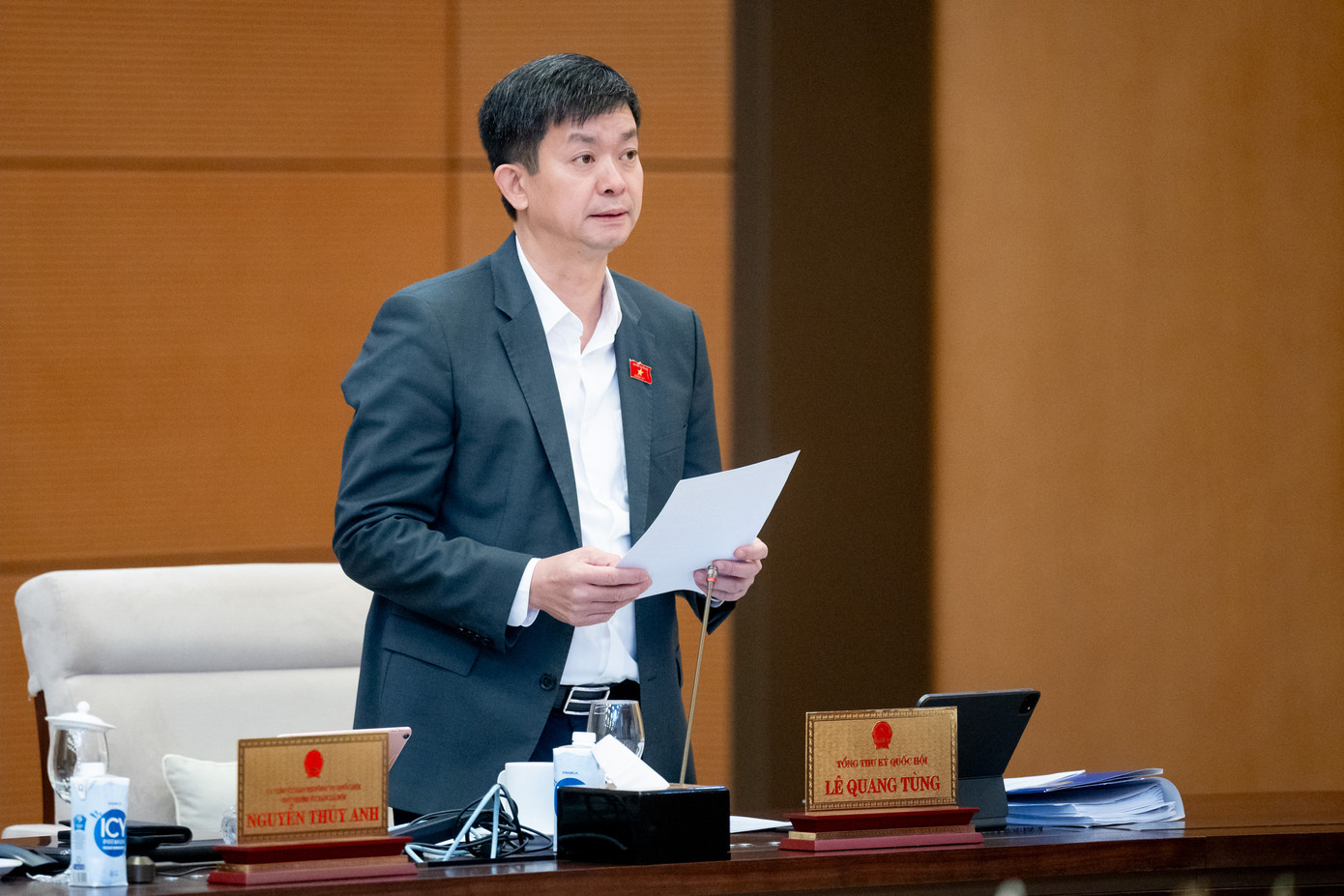 Tổng Thư ký Quốc hội Lê Quang Tùng. Ảnh: QH Tổng Thư ký Quốc hội Lê Quang Tùng. Ảnh: QH