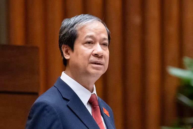 Bộ trưởng GD&amp;ĐT Nguyễn Kim Sơn. Ảnh: QH