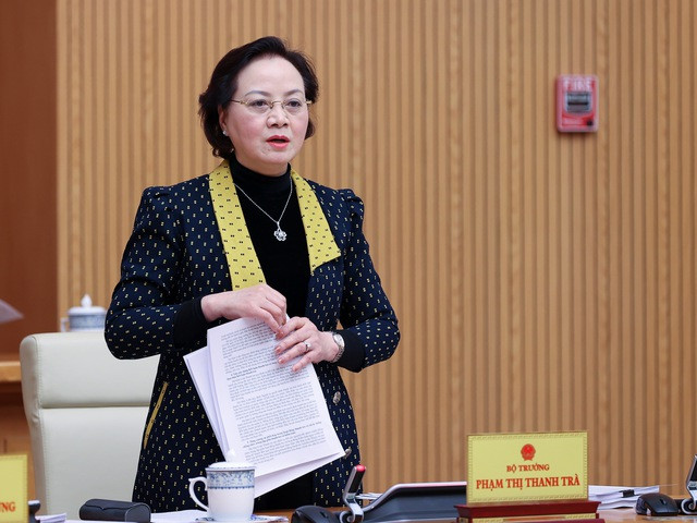 Bộ trưởng Bộ Nội vụ Phạm Thị Thanh Trà.