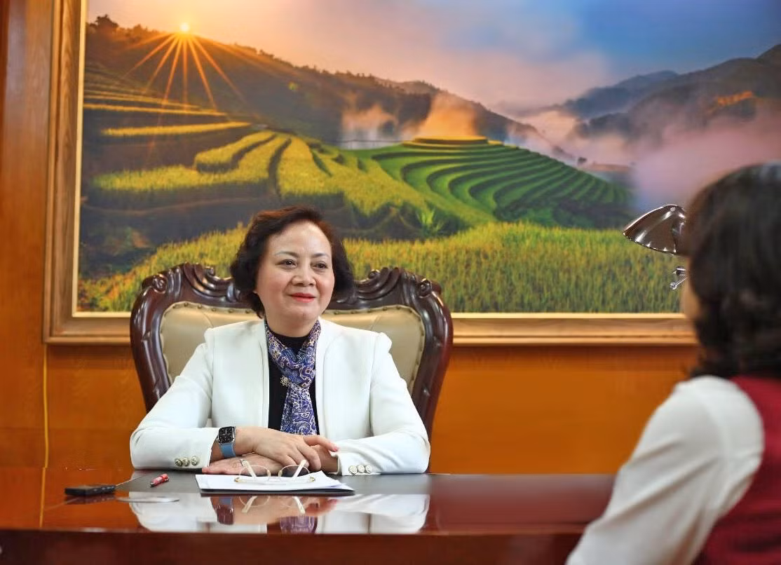 Bộ trưởng Bộ Nội vụ Phạm Thị Thanh Trà. Ảnh: Thanh Hải